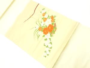 花籠模様織出し名古屋帯